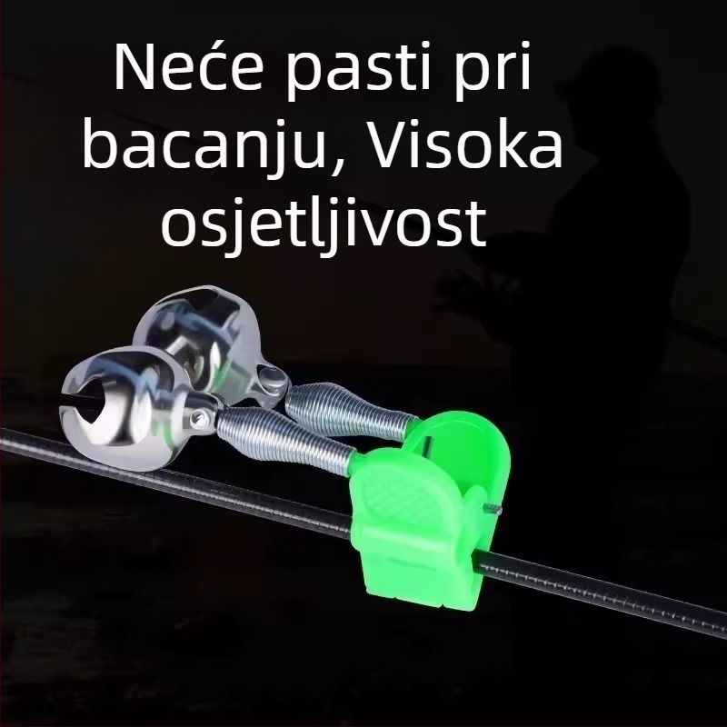 Zvono za morski ribolov sa senzorom i noćnim svjetlom, alarm protiv ispuštanja — Marka: Friendly; Kod proizvoda: HQ; Materijal: Drugo; Licencirane privatne marke: Ne