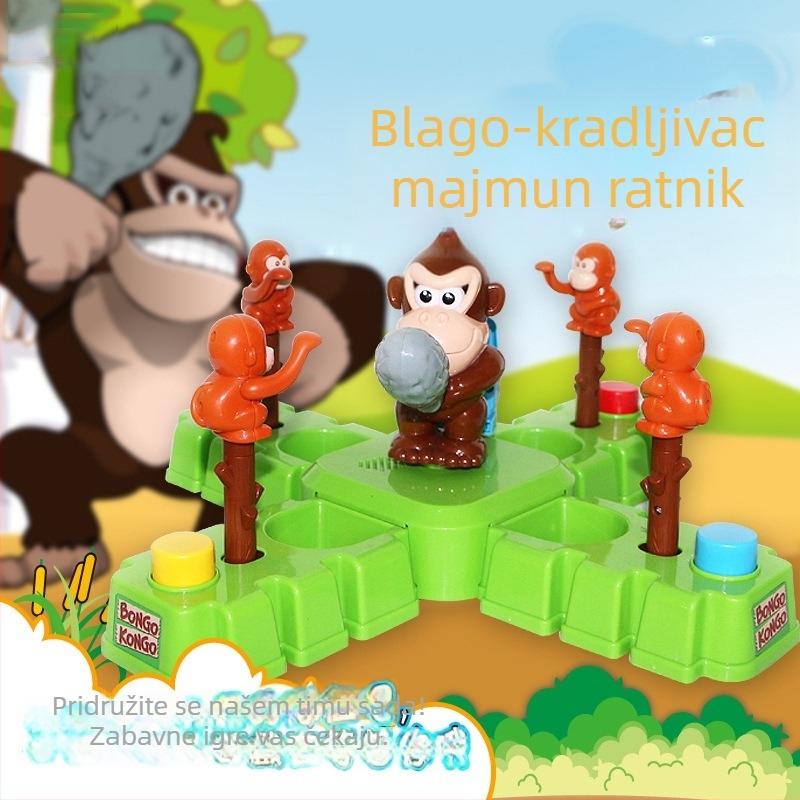 Stolna puzzle igra za djecu – koordinacija ruke i oka, interakcija više igrača, plastični materijal, uzrast 4–6 godina