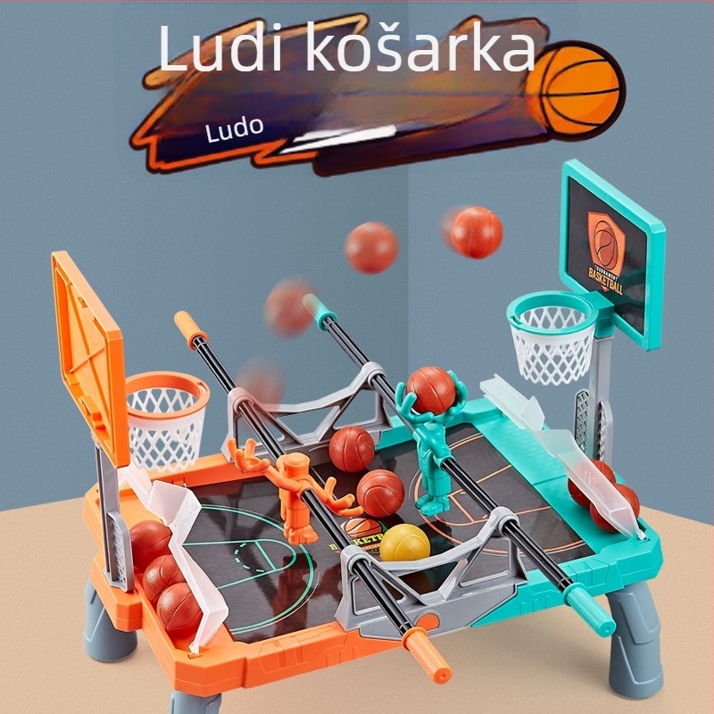 Dječja stolna igra gađanja lopte, od plastike, interaktivna, razvija vid i koordinaciju ruka-oko, za uzrast 7–14 i 15–35