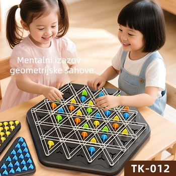 Geometrijski lančani šah – plastična stolna igra Le zai s geometrijom lanca