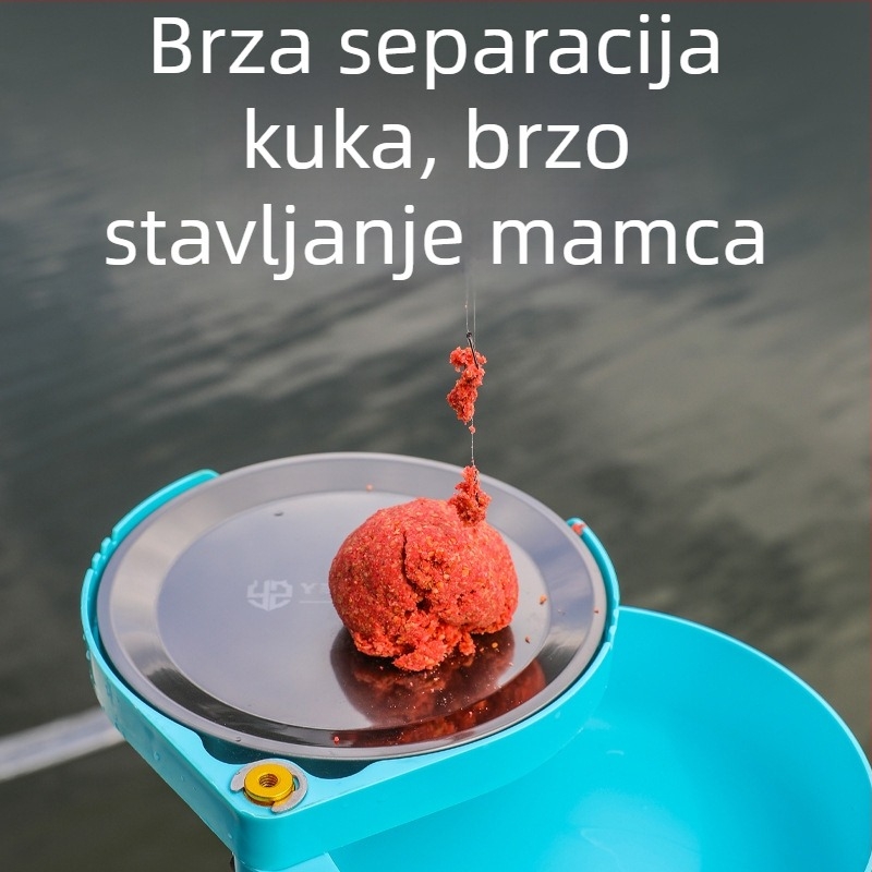 Camper magnetska pločica za mamce – plastična, snažan magnet, univerzalna kutija za mamce za ribolov