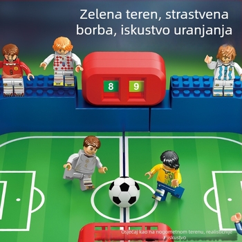 Stolni nogomet za dva | Plastika | Dvostruki duel za koordinaciju ruka-oko uz unaprijeđenu igru | Šarena kutija u pakiranju
