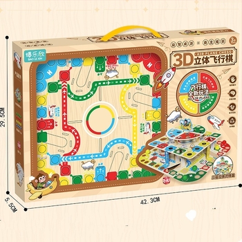3D leteći šahovski set igrač za djecu, stolna borbena igra, plastika, uzrast 4–6 godina, pakiranje s prozorom
