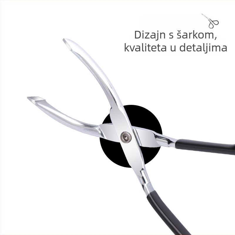 Beijue pinceta za obrve, zakrivljeni alat za uklanjanje dlačica, ugljična čelika, podrijetlo Yangjiang