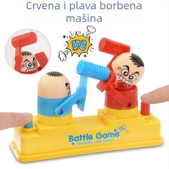 Stolna igra s borbenim robotima za dva igrača — edukativna, interaktivna za roditelje i djecu, plastični materijal
