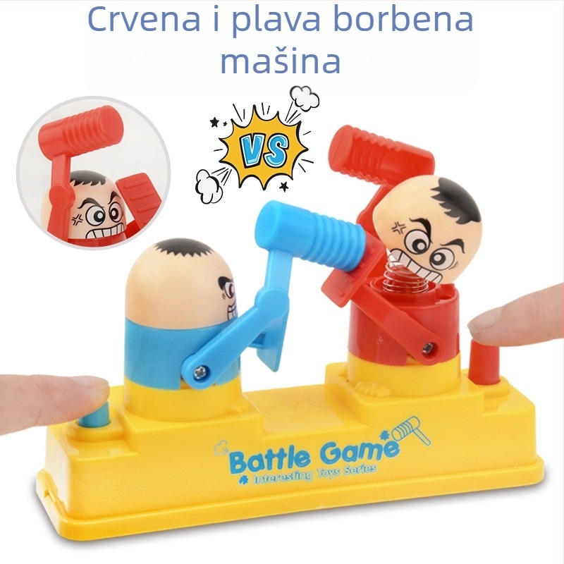 Stolna igra s borbenim robotima za dva igrača — edukativna, interaktivna za roditelje i djecu, plastični materijal