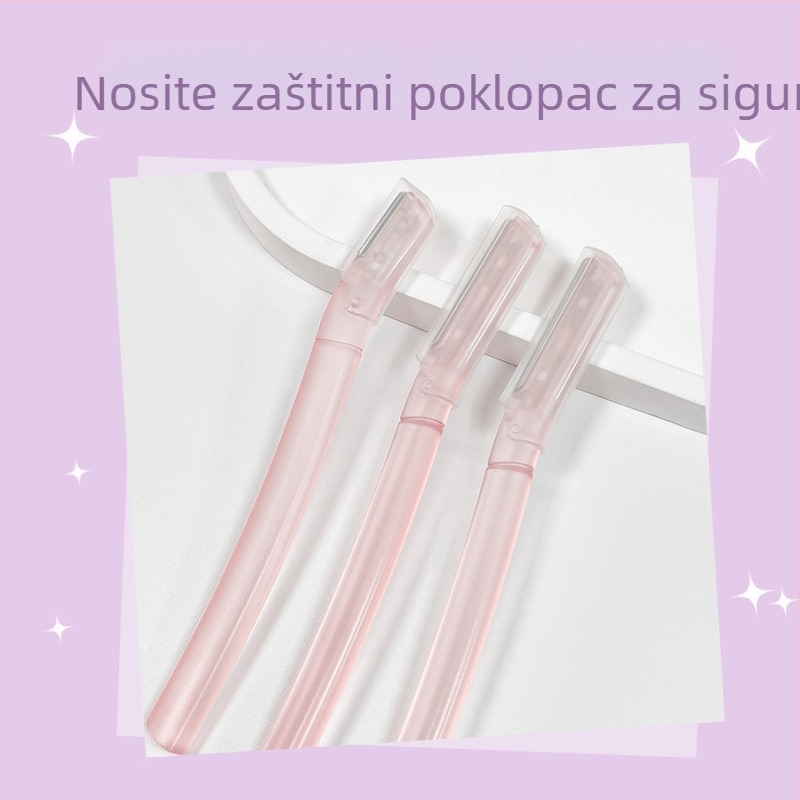 Nož za uređivanje obrva, Eti Skin, oštrica od nehrđajućeg čelika + ABS tijelo, za obične korisnike