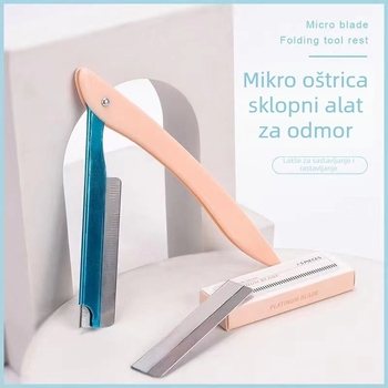 Trimer za obrve – Ice Password, Materijal: PP karbonsko čelika, Kozmetički alat