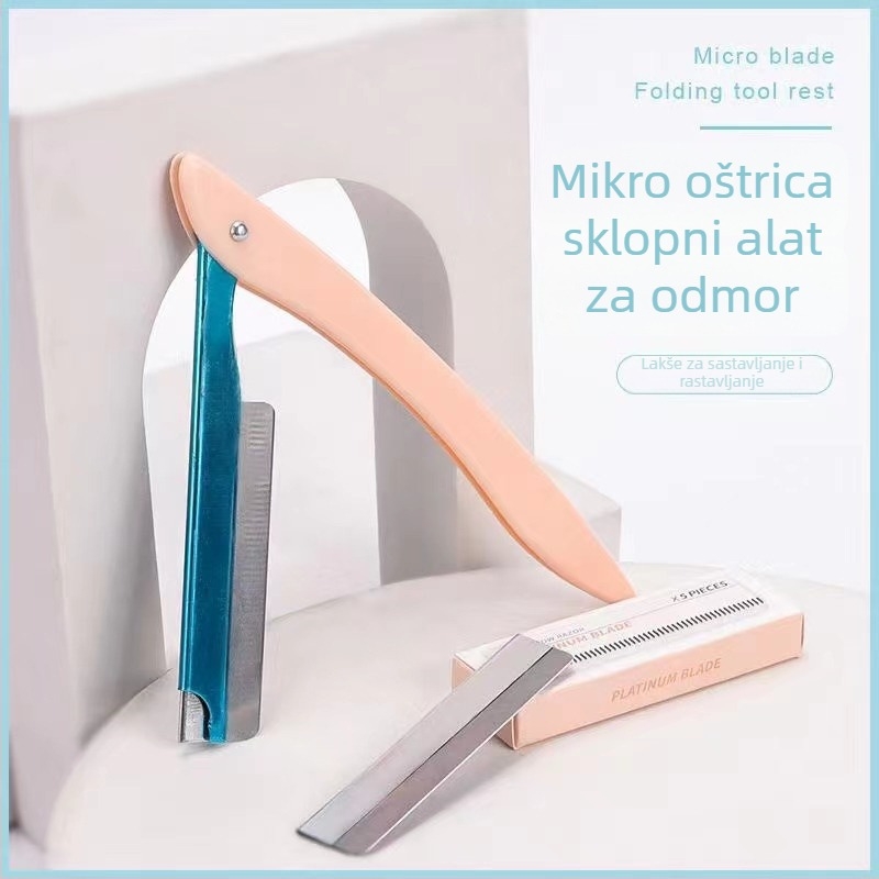 Trimer za obrve – Ice Password, Materijal: PP karbonsko čelika, Kozmetički alat