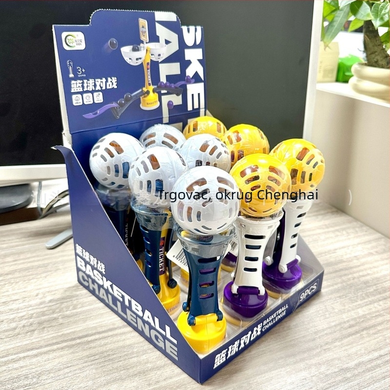 Mini stolna košarka – edukativna plastična igra za djecu 4–6 godina, model YC-618