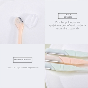 Marian dvostruko-glavi trimer za obrve, plastično kućište, Guangzhou podrijetlo, set od tri komada
