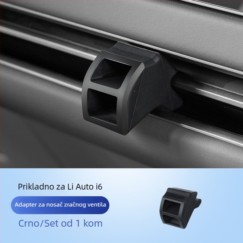 Auto klip za ventilaciju za držač središnje kontrole klimatizacije — silikon, kompatibilan s Ideal i6i8/i8i6, artikl Ideal 0073, marka Car Deer