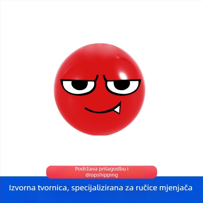 Ručka mjenjača – dizajn crvenih kugličnih očiju, akrilni materijal, univerzalna kompatibilnost, bez prilagodbe