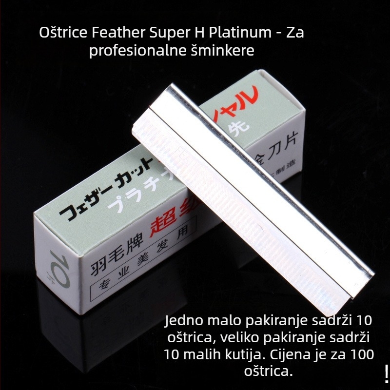 Trimer za obrve Kelly Face, kozmetički alat, nehrđajući čelik