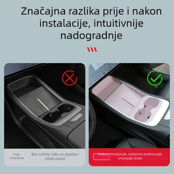 Silikonska podložica za bežično punjenje u središnjoj konzoli za Weilai L60