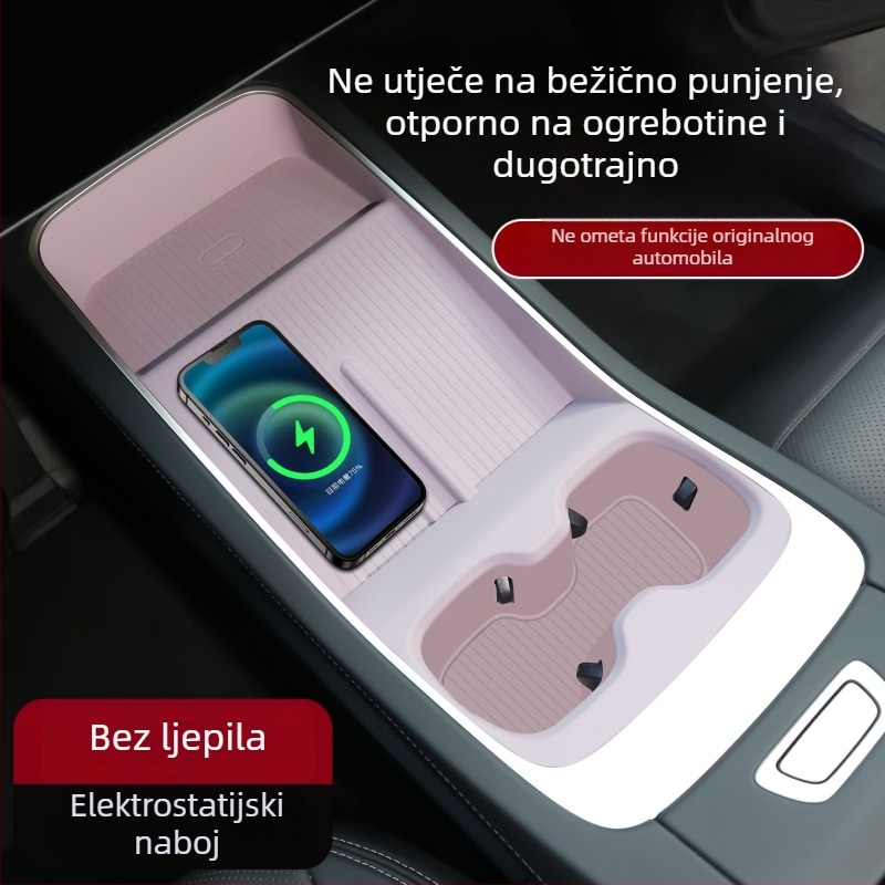 Silikonska podložica za bežično punjenje u središnjoj konzoli za Weilai L60
