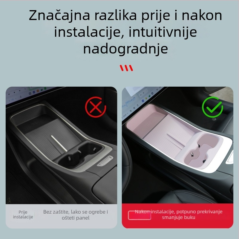Silikonska podložica za bežično punjenje u središnjoj konzoli za Weilai L60