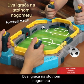 Stolna nogometna igra s elektroničkim brojanjem, interaktivna za roditelje i djecu, ABS plastika, razvoj koordinacije ruka-oko
