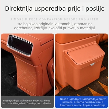 Kutija za skladištenje za središnju konzolu – Snap-on, plastika, kompatibilno s 26 modela Wenjie M7