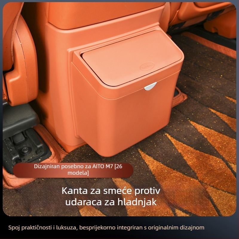 Kutija za skladištenje za središnju konzolu – Snap-on, plastika, kompatibilno s 26 modela Wenjie M7