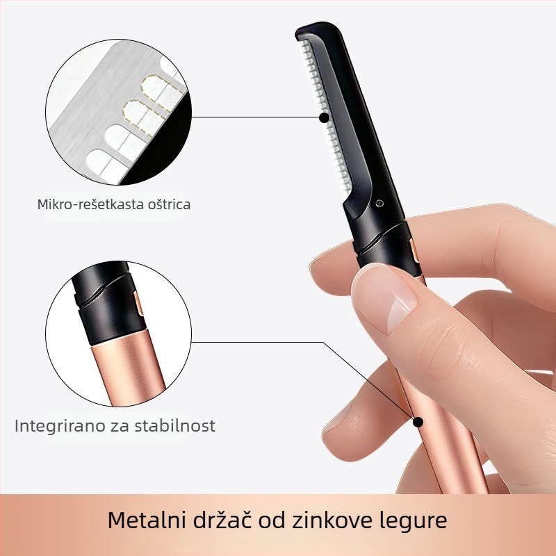 Shuremei trimer za obrve, model 156, oblikovanje obrva, kozmetički alat