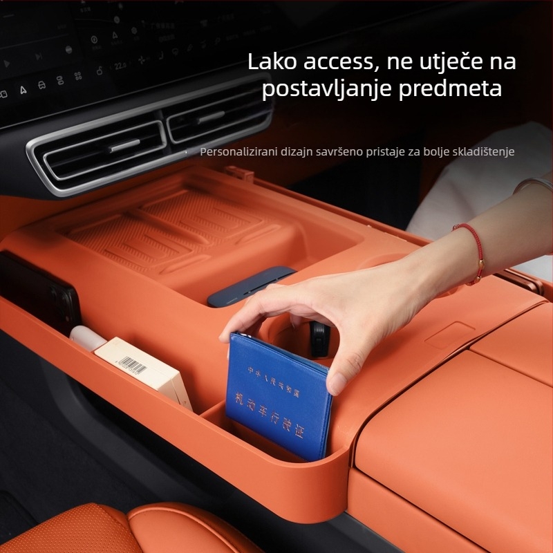 Silikonska unutarnja podloga za središnju konzolu, model Ideal L6L7L8L9, Whale