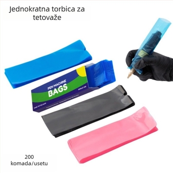 Jednokratna torbica za tetovažno pero s zaštitnim poklopcem, plastika, 105 g, porijeklo Zhejiang