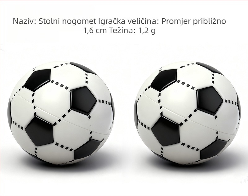 Stolni nogomet za dva igrača – plastična konstrukcija, edukativna i interaktivna, za djecu 4–14 godina