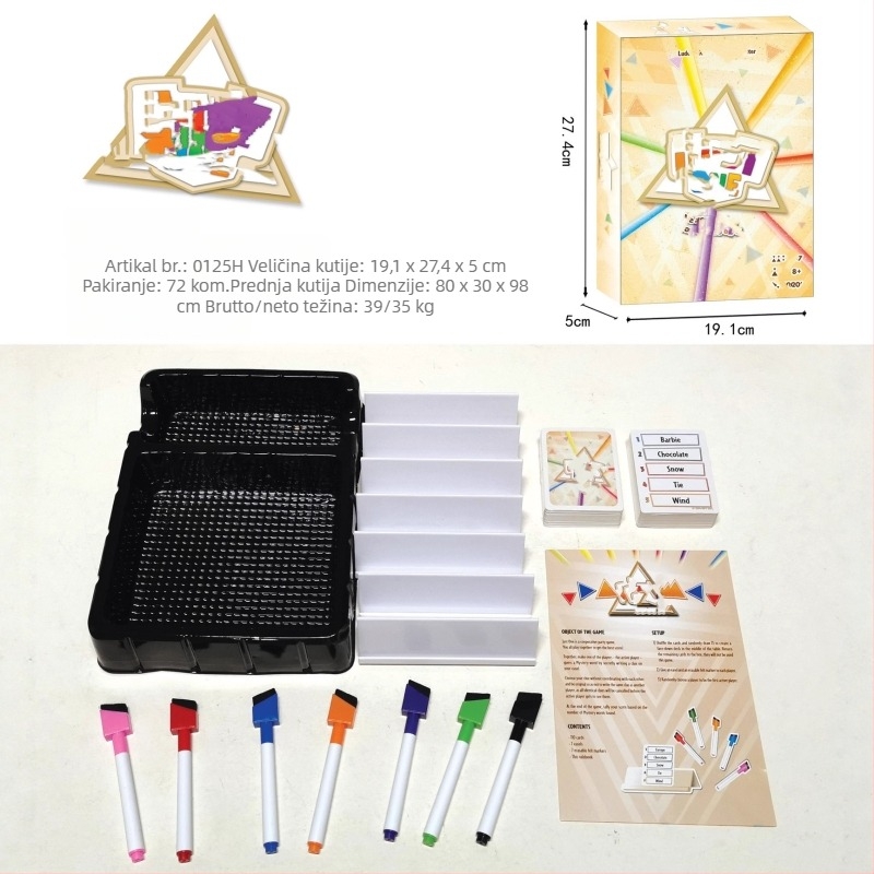 Just Onee – Brza društvena igra s kartama za djecu (4–6 godina), puzzle, plastika i papir
