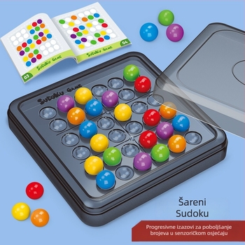 Dječja Sudoku društvena igra - interaktivno obrazovanje razvoj razmišljanja, plastična konstrukcija