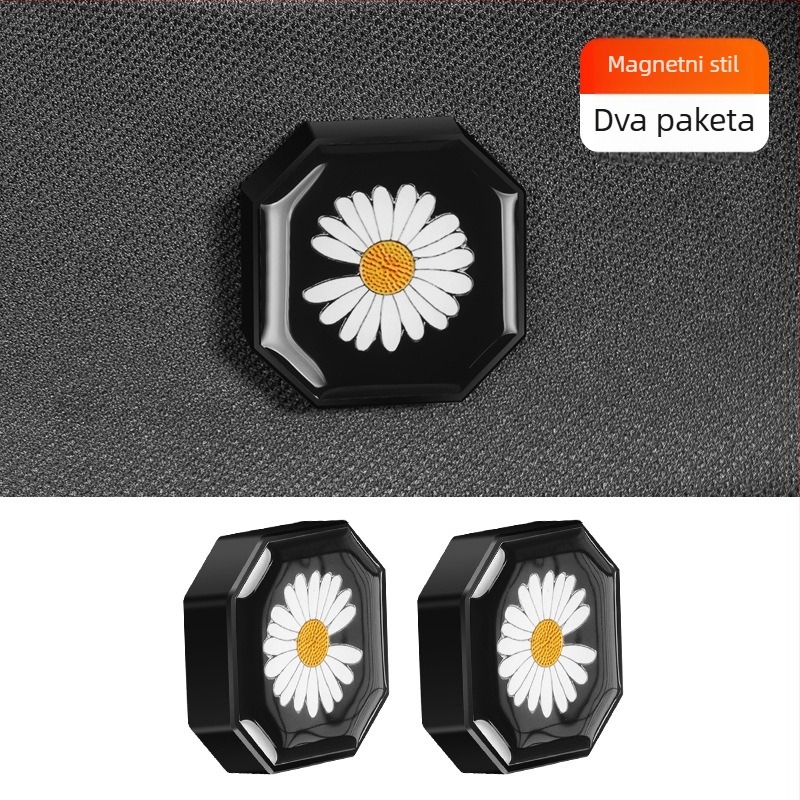 Bymaocar ABS držač sigurnosnog pojasa za automobil s magnetskim zatvaračem, protiv buke, univerzalni regulator BY-1636