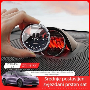 Waist Control automobilni sat, kvarc sat, model Intelligent R7 sa središnjim zvjezdanim prstenom