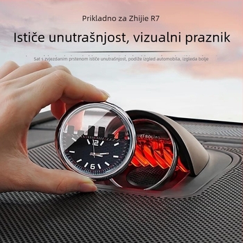 Waist Control automobilni sat, kvarc sat, model Intelligent R7 sa središnjim zvjezdanim prstenom