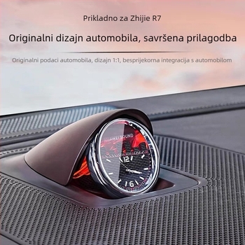 Waist Control automobilni sat, kvarc sat, model Intelligent R7 sa središnjim zvjezdanim prstenom
