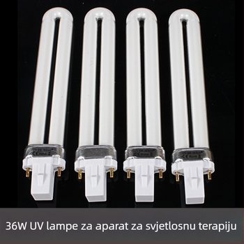 UV fototerapijska lampa za nokte, 9W lampu cijev, Thumb manicure marka, 400 kom