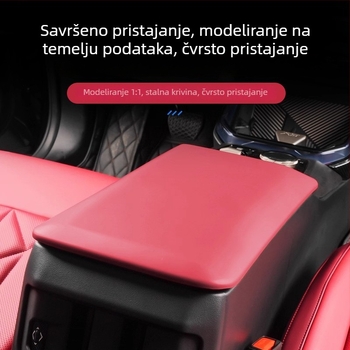 Poklopac pretinca za naslon za ruku BMW X3 | anti-age zaštita, unutarnja dekoracija, kompatibilan s 25 X3 modela, brend Horse friend, model: kutija za maramice