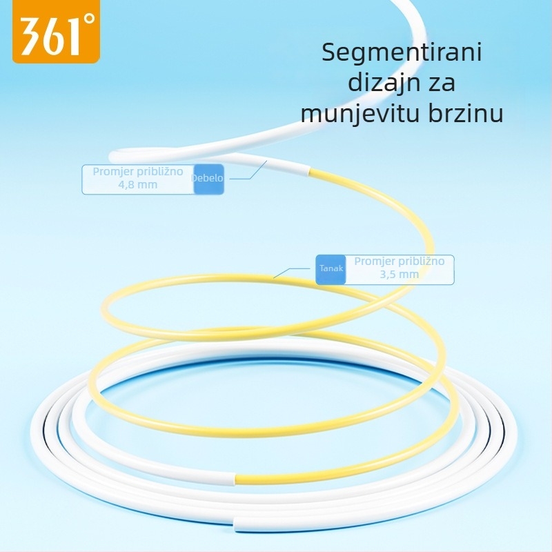 Užad za preskakanje 361° za djecu, brzinsko užad s profesionalnim ležajevima, ABS materijal