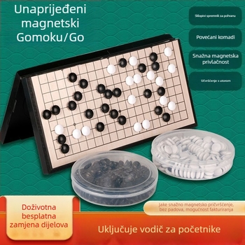 Go društvena igra, plastična konstrukcija, pogodno za 14+ godina, razvoj sposobnosti