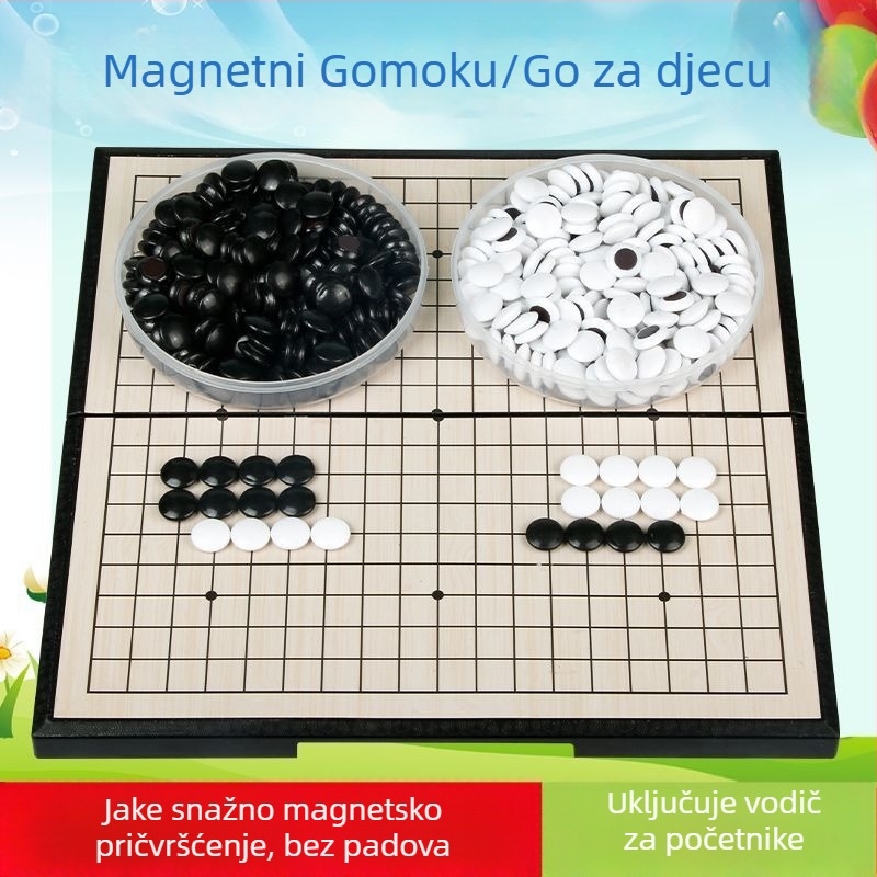 Go društvena igra, plastična konstrukcija, pogodno za 14+ godina, razvoj sposobnosti