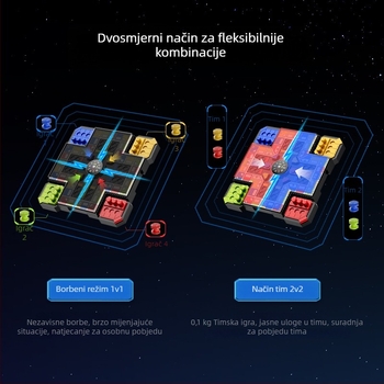 Elektroničko šah s AI glasom, dvodijelna edukativna igra, plastična stolna igra