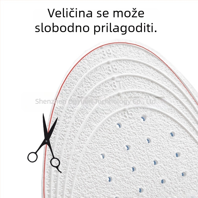 Nevidljivi podizač za povećanje visine, cijelog stopala, EVA, visina 1.5/2.5/3.5 cm, kompatibilan s tenisicama, kožnim cipelama, čizmama, casual i radnim cipama