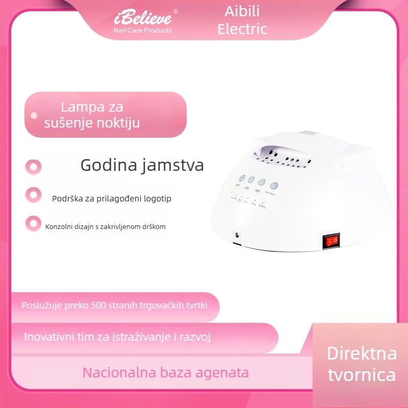 Prijenosna UV LED lampa za gel lak TP103, i-Bilieve, podrijetlo Dongguan, za kućnu upotrebu