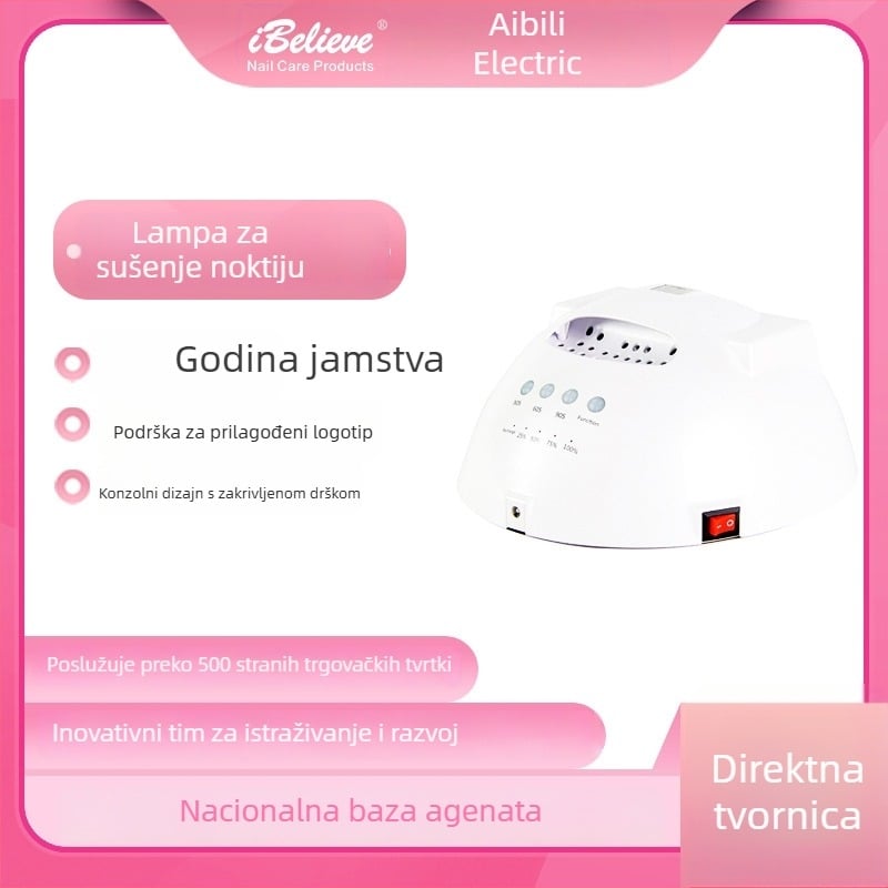 Prijenosna UV LED lampa za gel lak TP103, i-Bilieve, podrijetlo Dongguan, za kućnu upotrebu