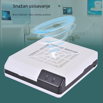 Desktop alat za manikuru s vakuum filtrom, LED svjetlom i snažnim usisom — model Mc-sc001, šifra Mc-003