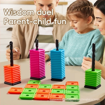 Edukativna društvena igra Gomoku i Connect Four za djecu — plast, LTX marka, uzrast 7–14 godina, razvija koordinaciju ruka-oko i kognitivne vještine