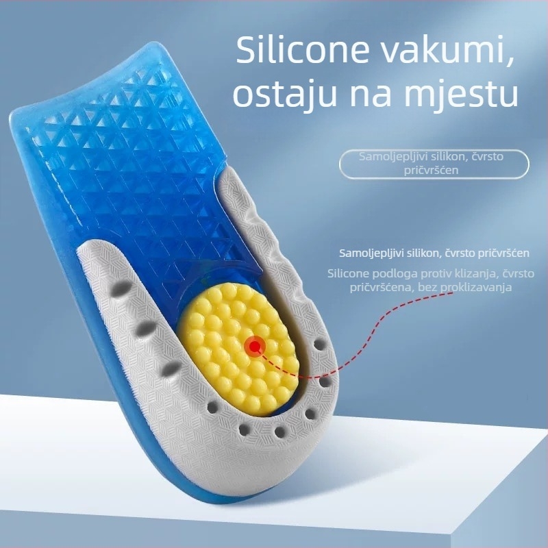 TPE podizačka za povećanje – model HXD-096, Unisex, za tenisice, casual i tople cipele