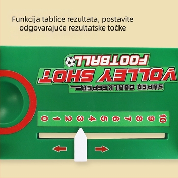 RENBO Stolna igra s ljuljačkom nogometom i košarkom za dva igrača – obiteljska interaktivna obrazovna igračka (plastika)