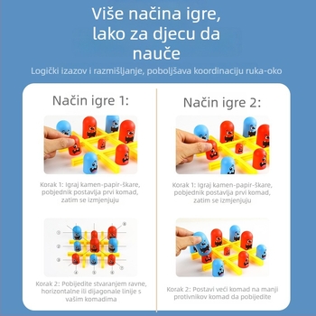 Obiteljska društvena igra s puzzle izazovima za interaktivnu igru | Materijal: plastika; Marka: Babi Bear Toy; Dobna skupina: 4–6, 7–14, 15–35