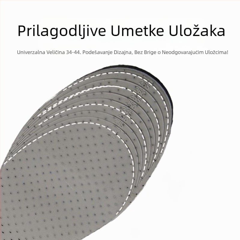 EVA uložak za povećanje visine – cijela duljina, prozračan, unisex, za proljeće