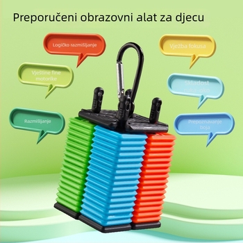 Edukativna društvena igra Gomoku i Connect Four – puzzle za djecu 7–14 godina, izrađena od plastike, razvija koordinaciju ruka-oko i razvoj mozga.